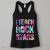 I Teach Rockstars Funny Music Teacher Back To School Women's Tank Top thumb 3