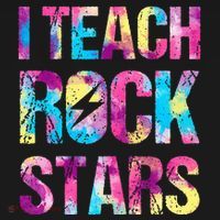 I Teach Rockstars Funny Music Teacher Back To School Women's Tank Top thumb 5