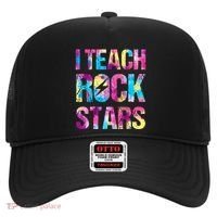 I Teach Rockstars Funny Music Teacher Back To School Hat thumb 0