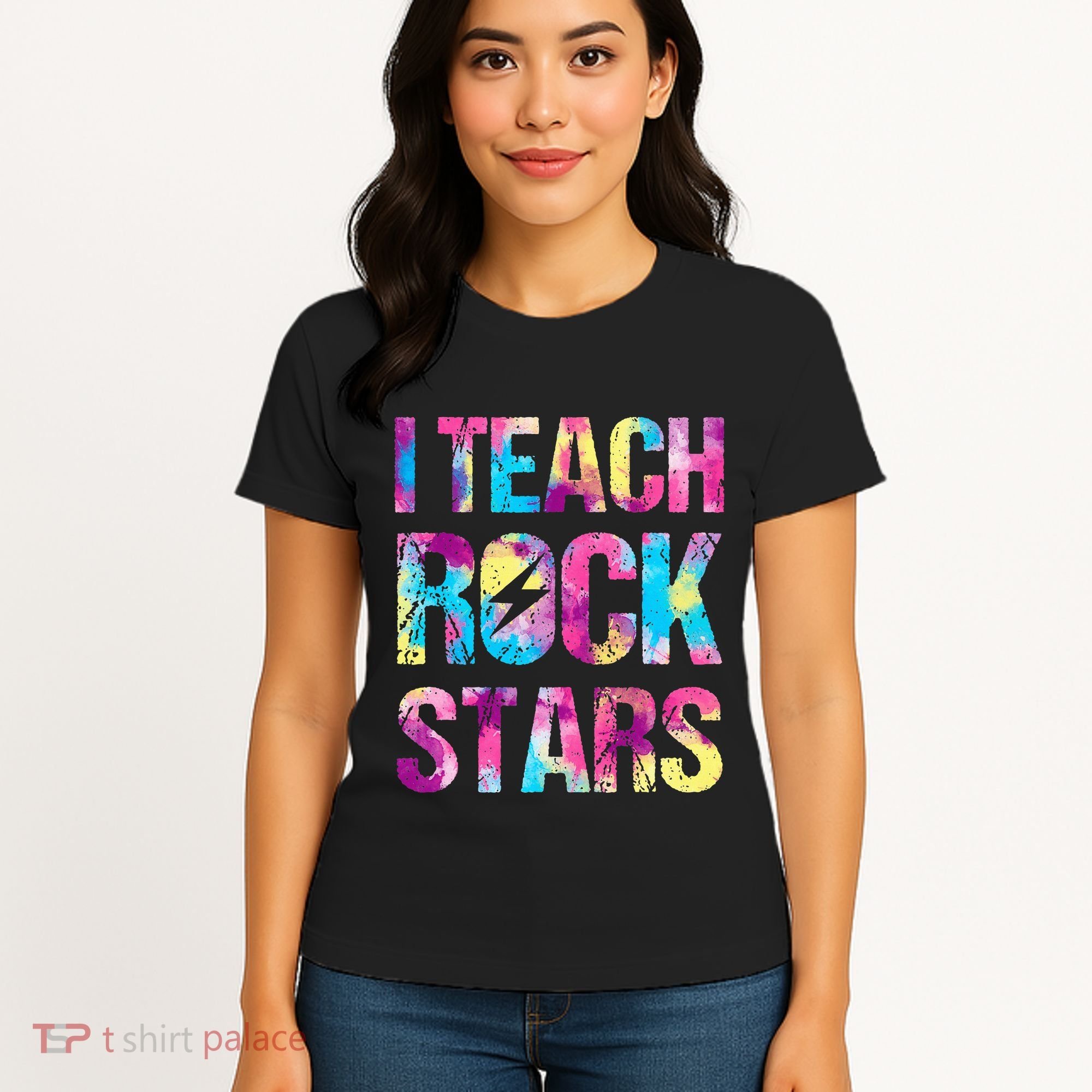 I Teach Rockstars Funny Music Teacher Back To School Women's T-Shirt