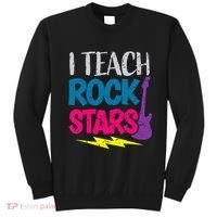 I Teach Rockstars Orchestra Music Teacher Back To School Sweatshirt thumb 0