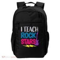 I Teach Rockstars Orchestra Music Teacher Back To School Backpack thumb 0