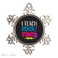 I Teach Rockstars Orchestra Music Teacher Back To School Ornament thumb 0