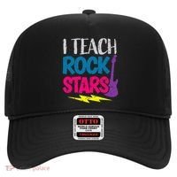I Teach Rockstars Orchestra Music Teacher Back To School Hat thumb 0