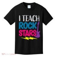 I Teach Rockstars Orchestra Music Teacher Back To School Kids T-Shirt thumb 0