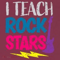 I Teach Rockstars Orchestra Music Teacher Back To School 16oz Travel Tumbler thumb 2