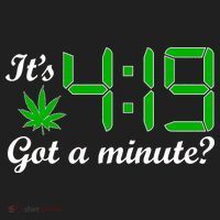 It's 4:19 Got A Minute? 420 Golf Towel thumb 3