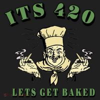 It's 420 Lets Get Baked Women's Sweatshirt thumb 2