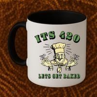 It's 420 Lets Get Baked Coffee Mug thumb 2