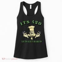 It's 420 Lets Get Baked Women's Tank Top thumb 0