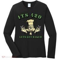 It's 420 Lets Get Baked Women's Long Sleeve Shirt thumb 0