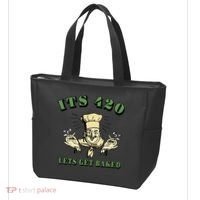 It's 420 Lets Get Baked Tote Bag thumb 3