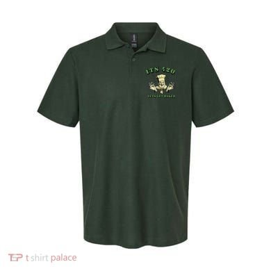It's 420 Lets Get Baked Polo