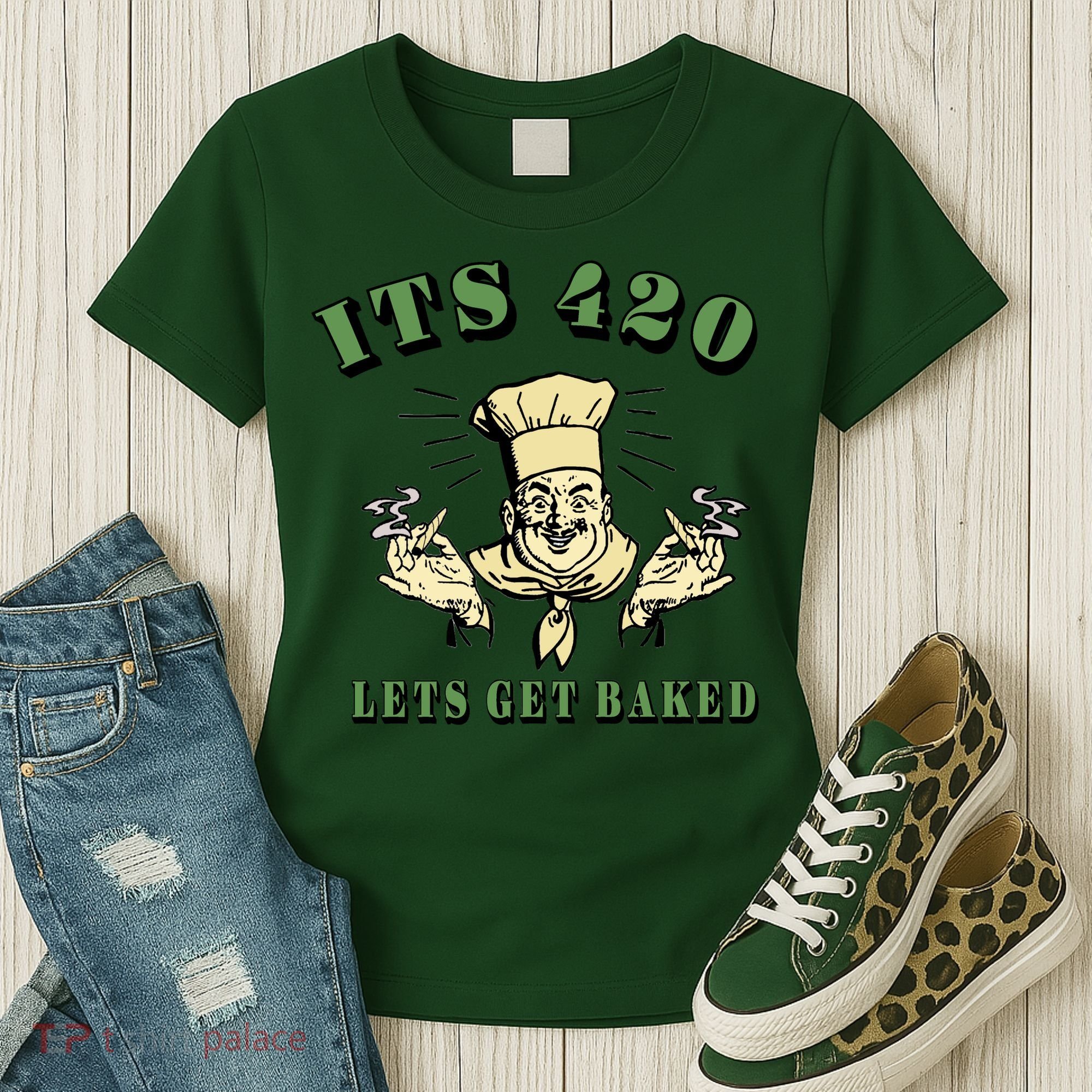 It's 420 Lets Get Baked Women's T-Shirt