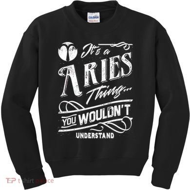 It's a Aries Thing Zodiac Sign Horoscope Kids Sweatshirt
