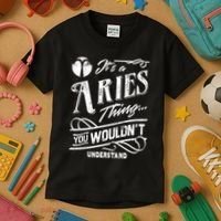 It's a Aries Thing Zodiac Sign Horoscope Kids T-Shirt thumb 3