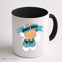 It's A Baby Boy! Coffee Mug thumb 1