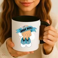 It's A Baby Boy! Coffee Mug thumb 3