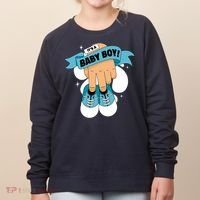 It's A Baby Boy! Women's Sweatshirt thumb 0