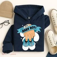 It's A Baby Boy! Hoodie thumb 4