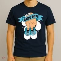 It's A Baby Boy! T-Shirt thumb 3