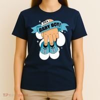 It's A Baby Boy! T-Shirt thumb 4