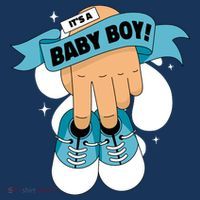 It's A Baby Boy! T-Shirt thumb 7