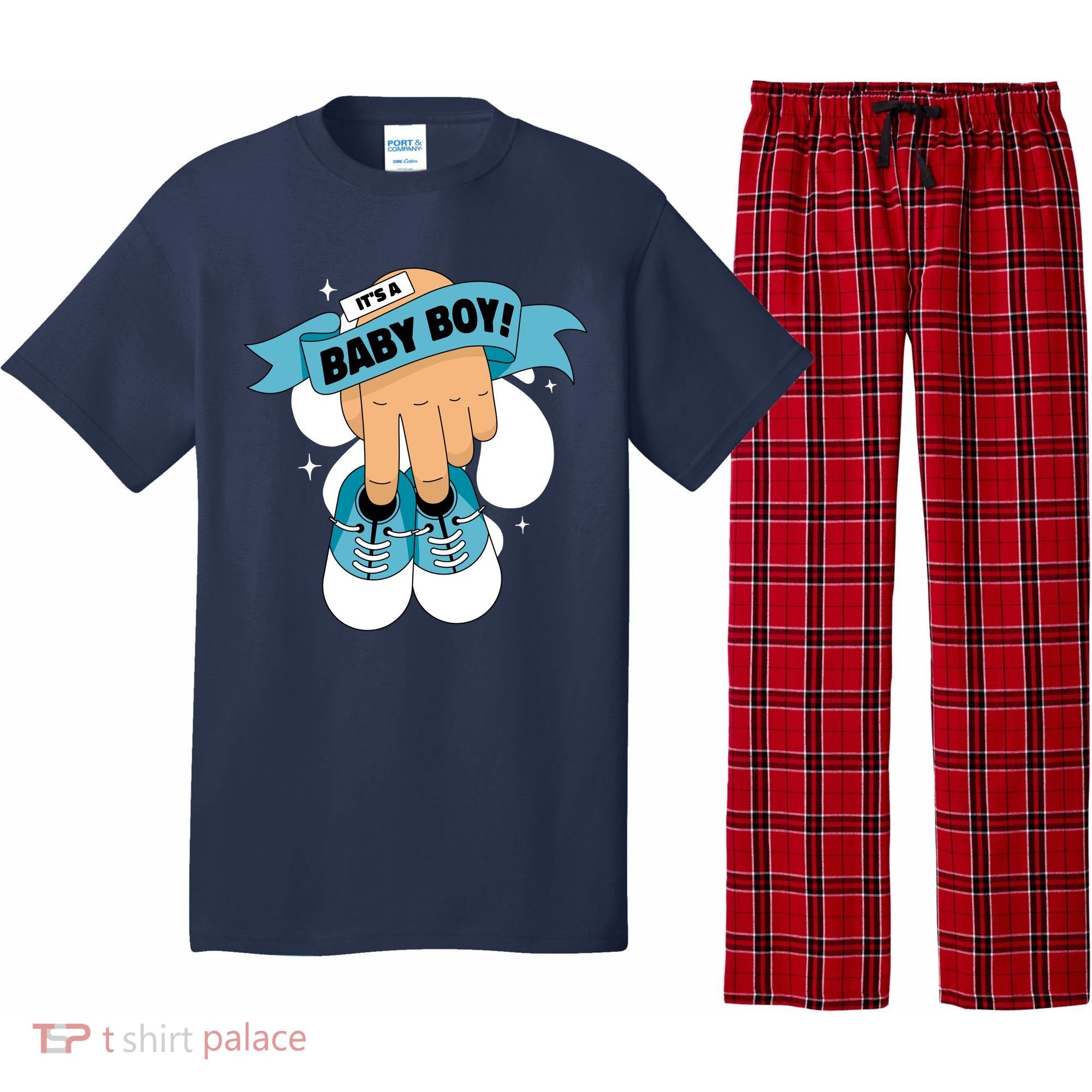 It's A Baby Boy! Pajama Set