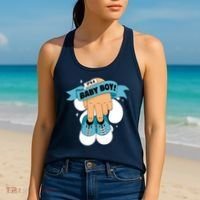 It's A Baby Boy! Women's Tank Top thumb 2