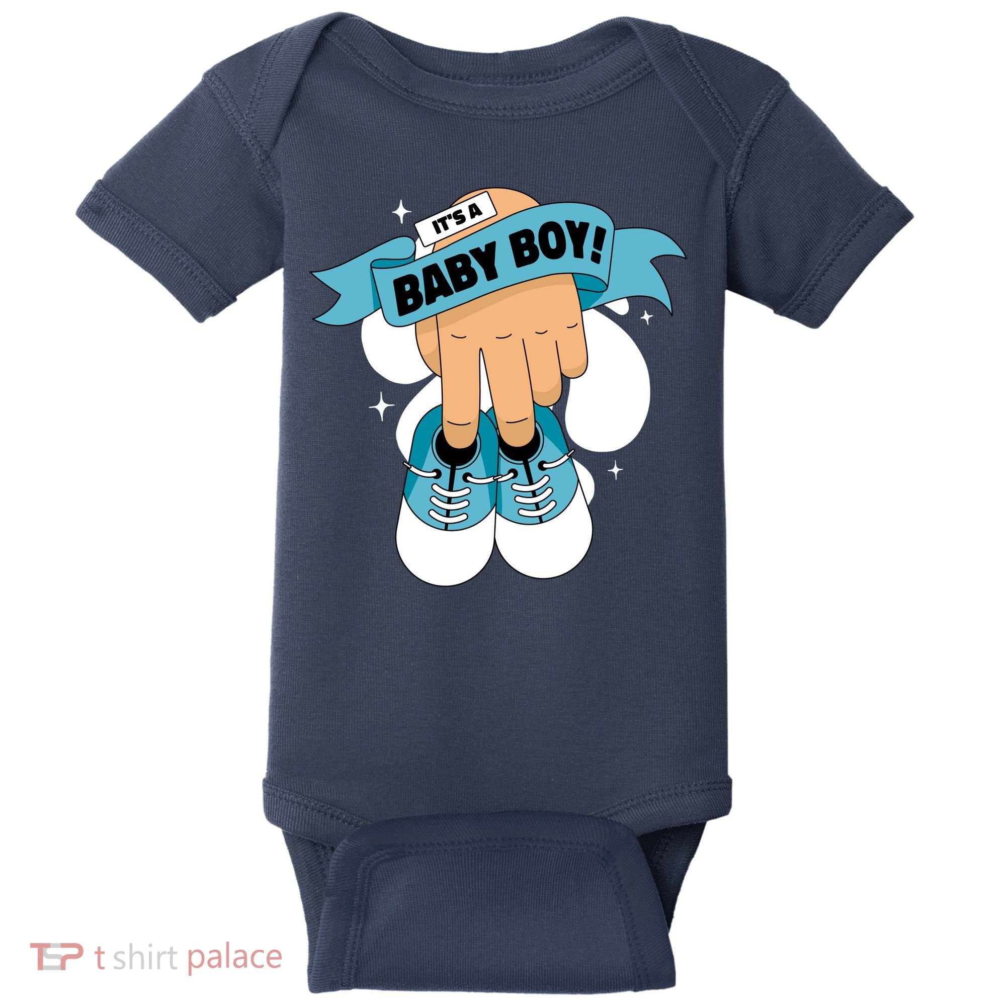 It's A Baby Boy! Baby Bodysuit