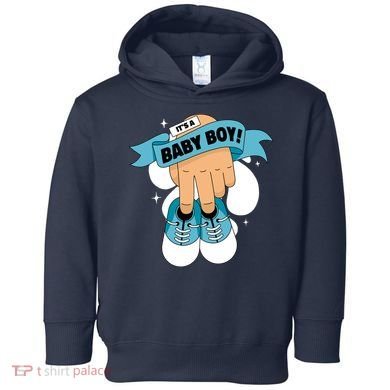 It's A Baby Boy! Toddler Hoodie