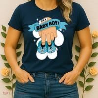 It's A Baby Boy! Women's T-Shirt thumb 2