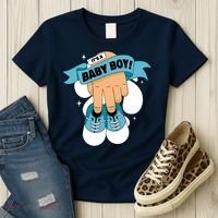 It's A Baby Boy! Women's T-Shirt thumb 3