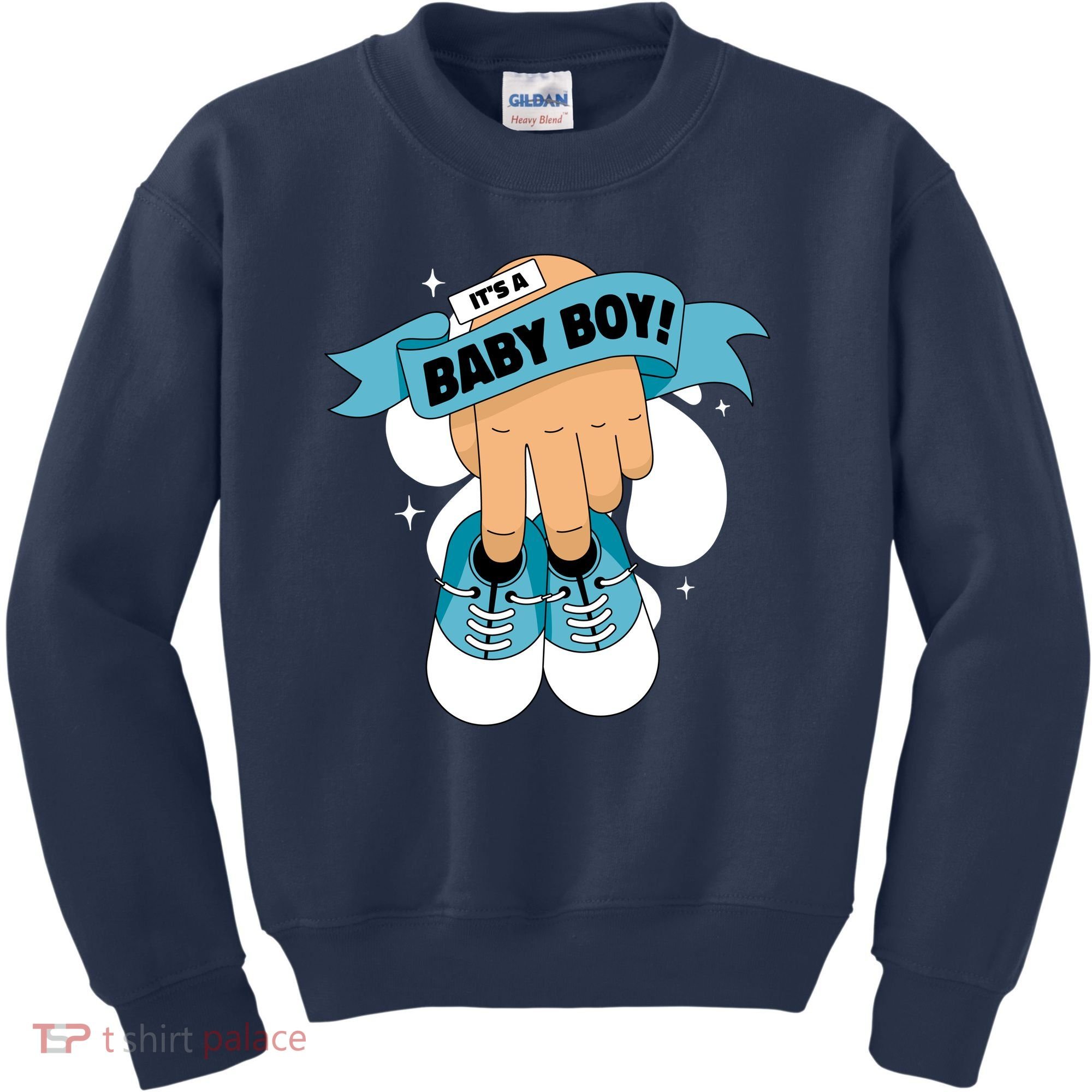 It's A Baby Boy! Kids Sweatshirt