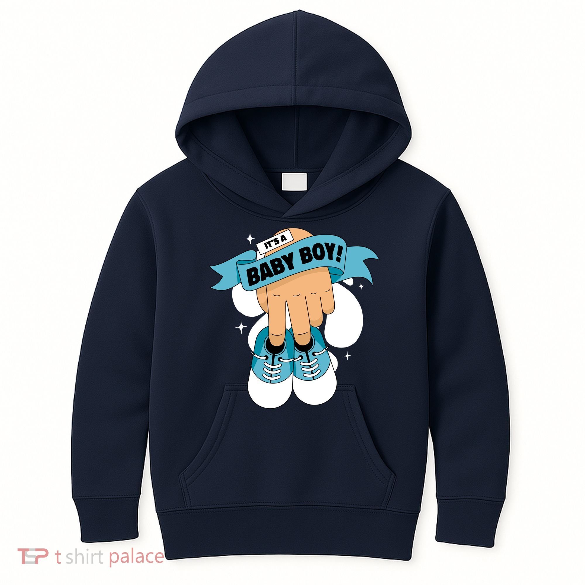 It's A Baby Boy! Kids Hoodie