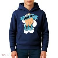 It's A Baby Boy! Kids Hoodie thumb 4