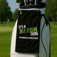 It's A Bacon Thing You Wouldn't Understand Golf Towel thumb 2