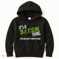 It's A Bacon Thing You Wouldn't Understand Kids Hoodie thumb 0
