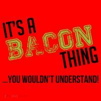 It's A Bacon Thing You Wouldn't Understand Santa Hat thumb 1