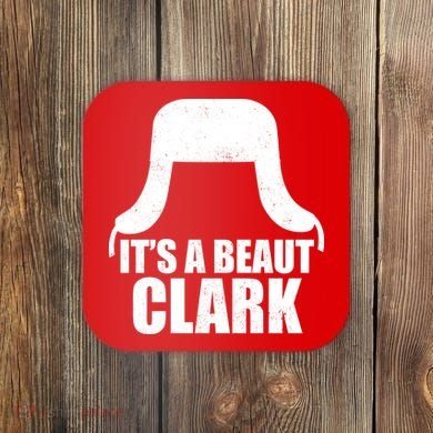 It's A Beaut Clark Coaster