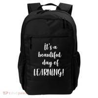 It's A Beautiful Day Of Learning! Backpack thumb 0