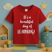 It's A Beautiful Day Of Learning! Toddler T-Shirt thumb 3