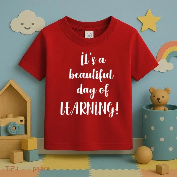 It's A Beautiful Day Of Learning! Toddler T-Shirt