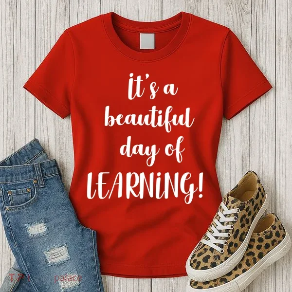 It's A Beautiful Day Of Learning! Women's T-Shirt