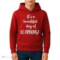 It's A Beautiful Day Of Learning! Kids Hoodie thumb 4