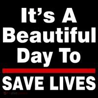 It's A Beautiful Day To Save Lives Funny Women's Tank Top thumb 5