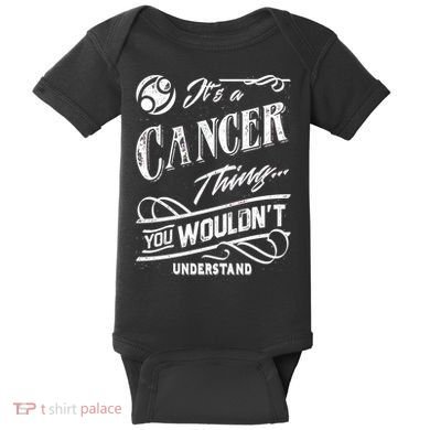 It's a Cancer Thing Zodiac Sign Horoscope Baby Bodysuit
