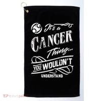 It's a Cancer Thing Zodiac Sign Horoscope Golf Towel thumb 0