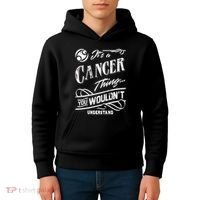 It's a Cancer Thing Zodiac Sign Horoscope Kids Hoodie thumb 4