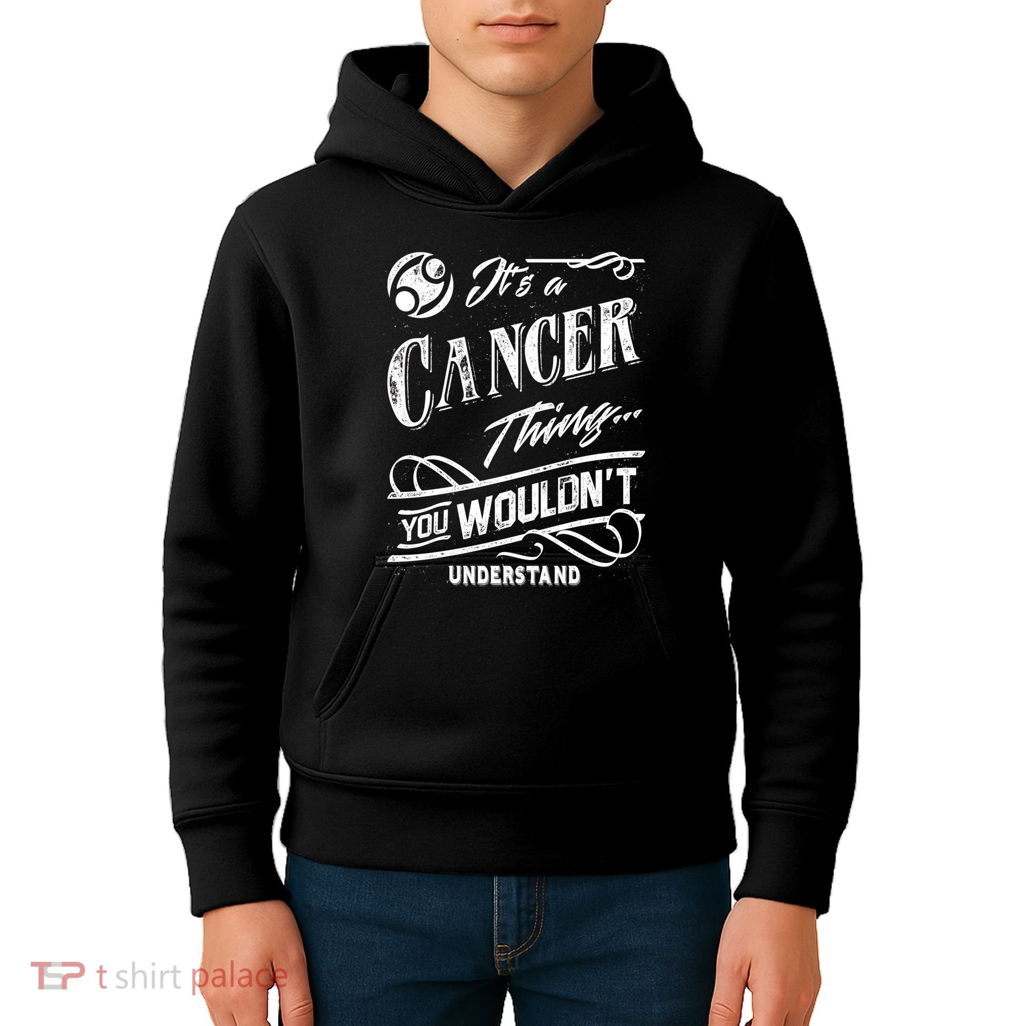 It's a Cancer Thing Zodiac Sign Horoscope Kids Hoodie